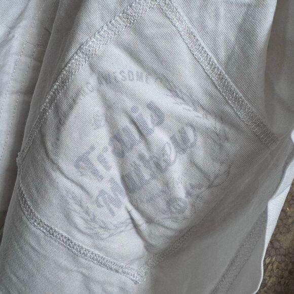 TravisMathew White Born On The Fourth Red Blue Graphic T Shirt Large - Picture 4 of 6